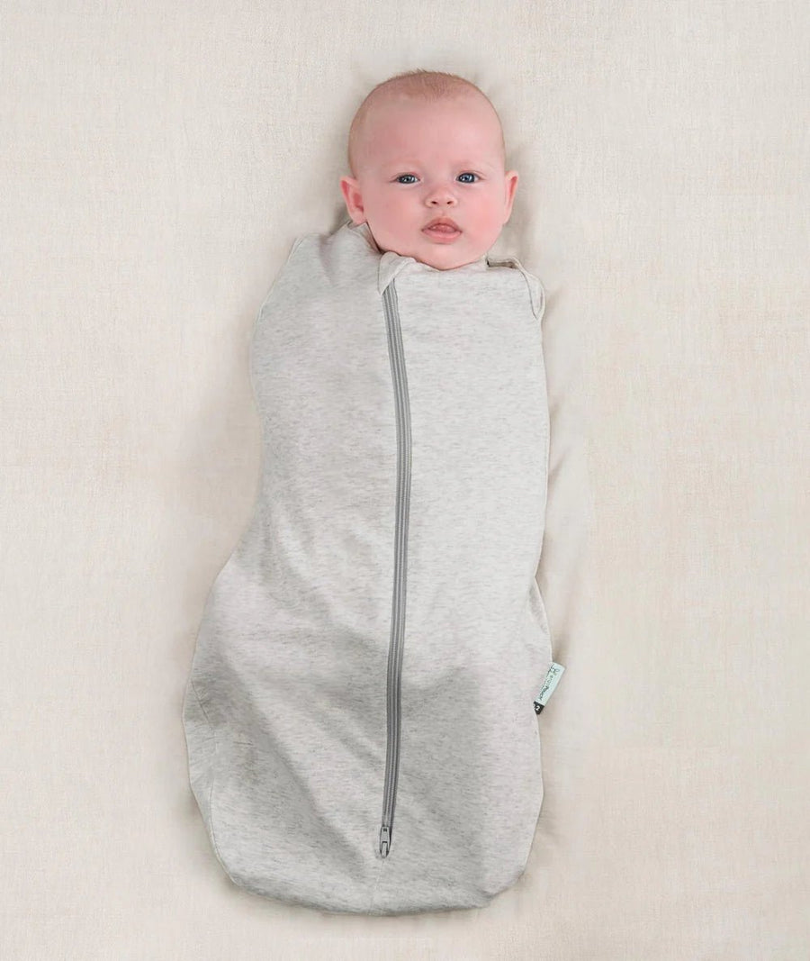 ErgoPouch Cocoon Swaddle Bag - 0.2 TOG (6 - 12M) Grey Marle - liquidation.store