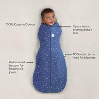 ErgoPouch Cocoon Swaddle Bag 1 tog Night Sky - 6 - 12M - liquidation.store