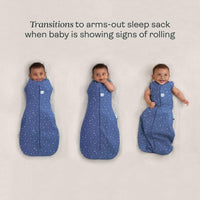 ErgoPouch Cocoon Swaddle Bag 1 tog Night Sky - 6 - 12M - liquidation.store