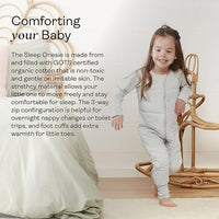 ergoPouch - Grey Marle - 1.0 TOG Sleep Onesie (Various Sizes) - liquidation.store