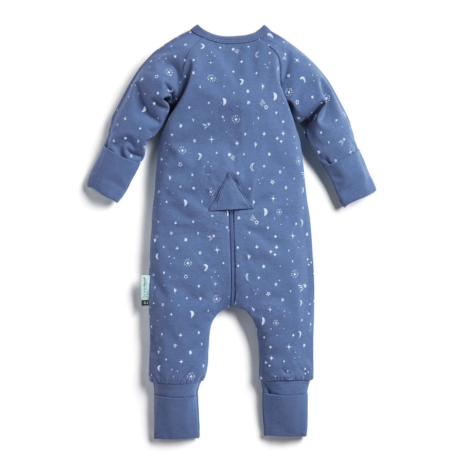 ErgoPouch Layers Long Sleeve Babygrow Night Sky - 0.2 TOG (2 YEARS) - liquidation.store