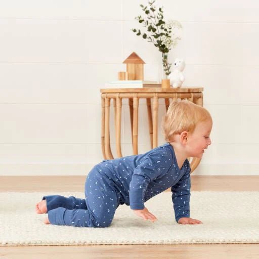 ErgoPouch Layers Long Sleeve Babygrow Night Sky - 0.2 TOG (2 YEARS) - liquidation.store