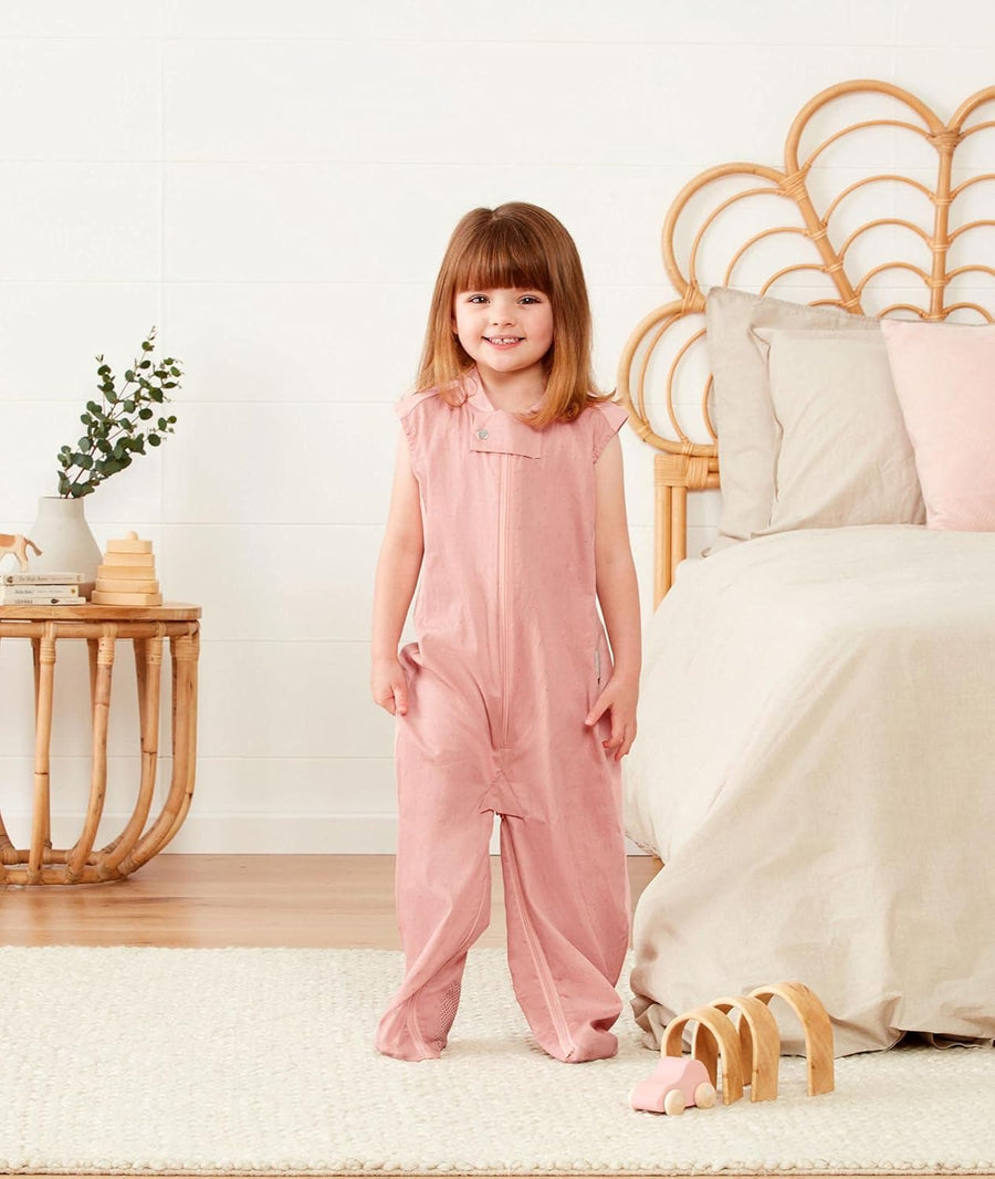 ergoPouch Sleep Suit Bag 0.3 TOG - Pink (Various Sizes) - liquidation.store