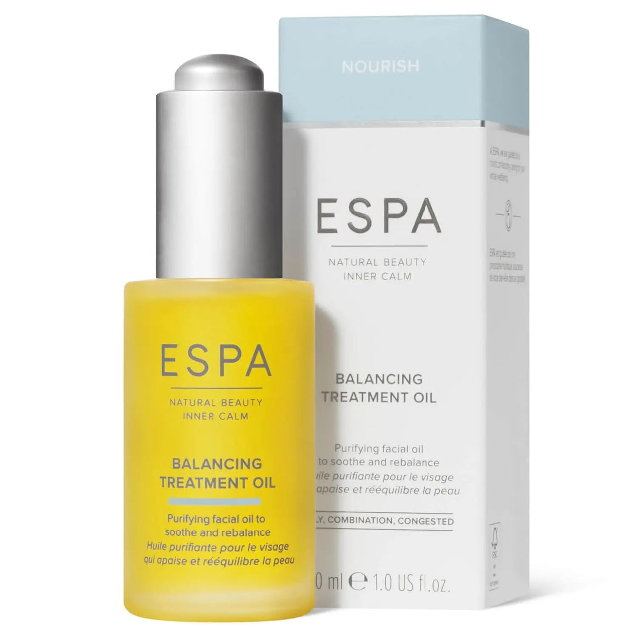 ESPA Balancing Face Treatment Oil Refill Bottle (100ml) - liquidation.store