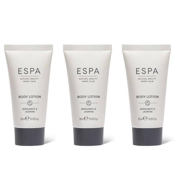 ESPA Bergamot & Jasmine Body Lotion - 30ml X 3 - liquidation.store