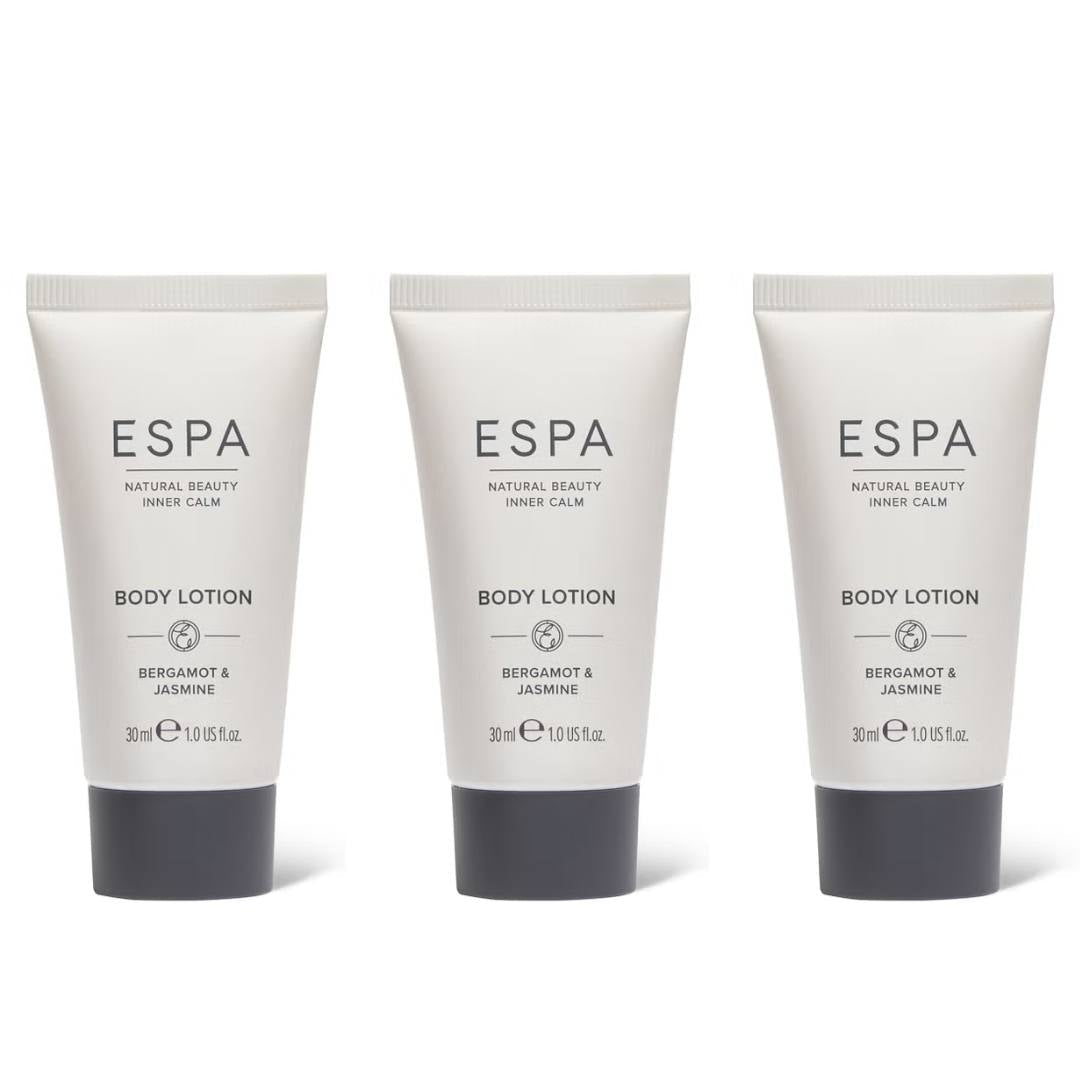 ESPA Bergamot & Jasmine Body Lotion - 30ml X 3 - liquidation.store