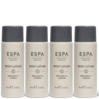 ESPA Bergamot & Jasmine Body Lotion - 40ml X 4 - liquidation.store
