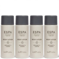 ESPA Bergamot & Jasmine Body Lotion - 40ml X 4 - liquidation.store