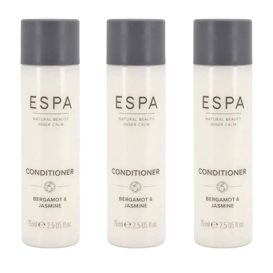 ESPA Bergamot & Jasmine Conditioner - 75ml X3 - liquidation.store