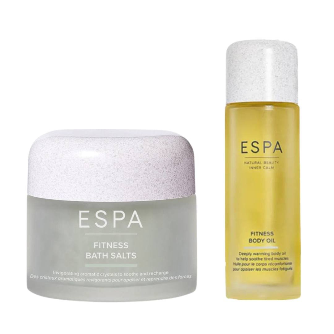 ESPA Fitness Bath Salts & Body Oil Duo - liquidation.store