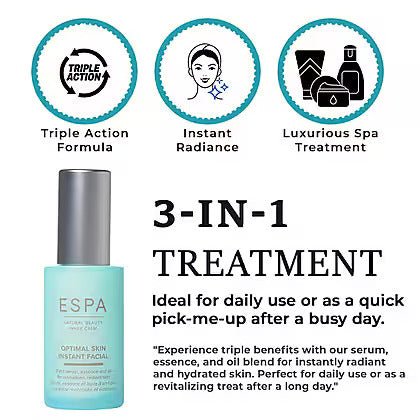 ESPA | Optimal Skin Instant Facial Treatment - 250ml - liquidation.store