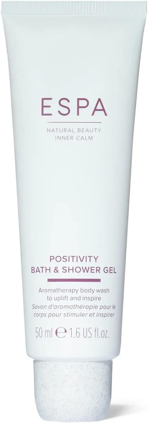 ESPA Positivity Bath and Shower Gel - 50ml Tube - liquidation.store