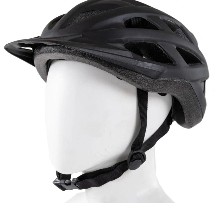 ETC Y-48 MTB Bike Helmet Matte Black - Large - 58-62cm - liquidation.store