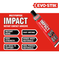 Thumbnail for EVO - STIK High - Strength Impact Adhesive - 3 X 65g - liquidation.store