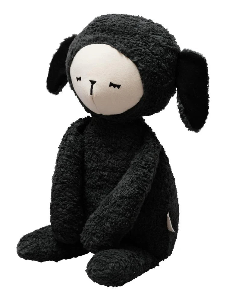 Fabelab Big Buddy Teddy Bear - Black Sheep - liquidation.store