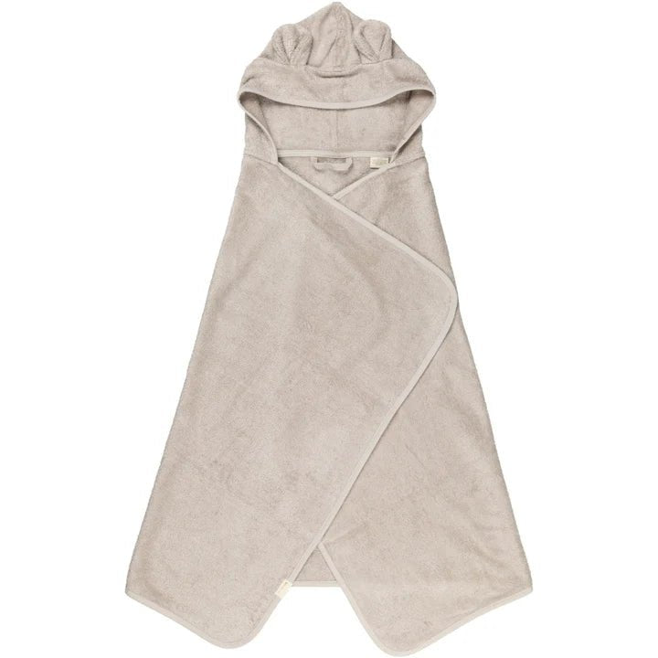 Fabelab Hooded Junior Towel Bear - Beige - liquidation.store
