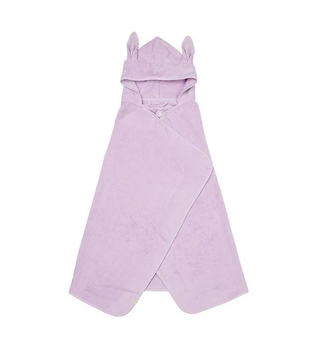 Fabelab - Hooded Junior Towel - Bunny - Lilac - liquidation.store