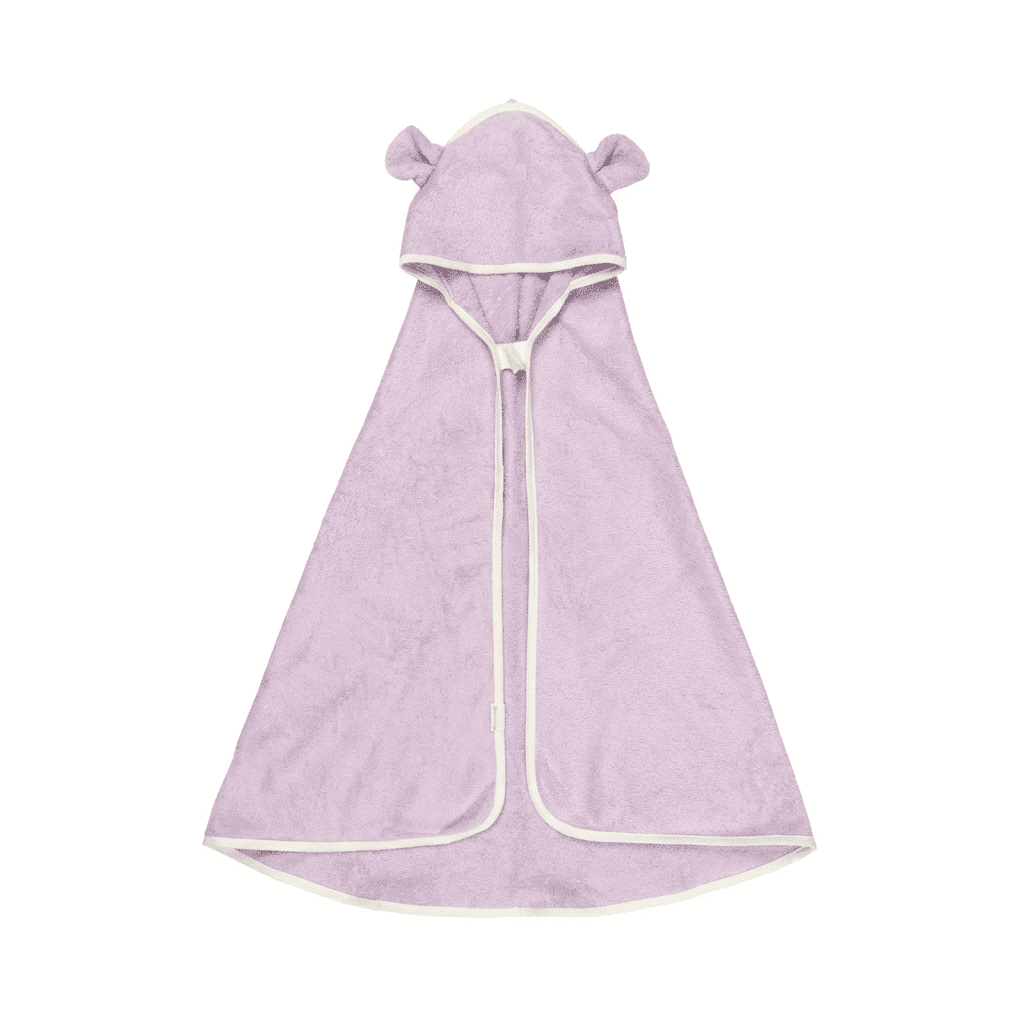 Fabelab Organic Bamboo Hooded Baby Towel - Lilac - liquidation.store
