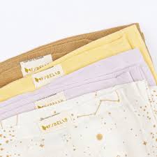 Fabelab Star Dust Organic Muslin Cloth Set - 4 pack - liquidation.store