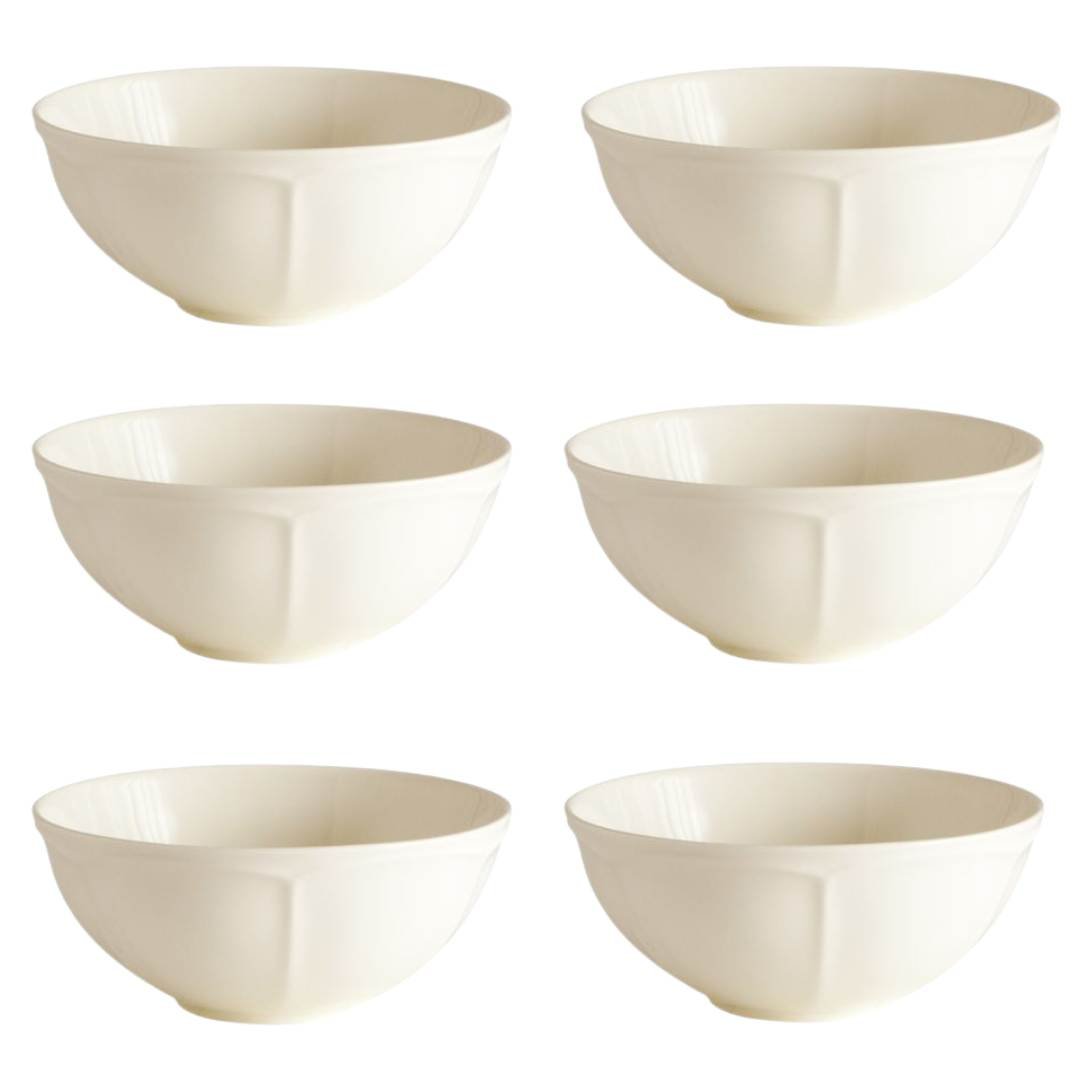 Fairmont & Main Cereal Bowl - Vintage Cream (Set of 6) VT04 - liquidation.store