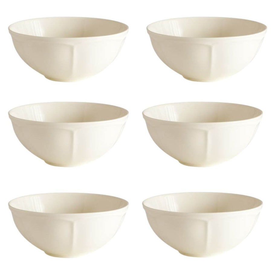 Fairmont & Main Cereal Bowl - Vintage Cream (Set of 6) VT04 - liquidation.store