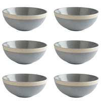 Thumbnail for Fairmont & Main Cereal Bowls - Elements Sky (Set of 6) ES04 - liquidation.store