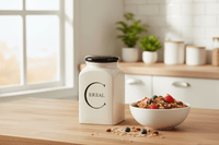 Thumbnail for Fairmont & Main Cereal Store Jar - Script (23.5cm) SCR004 - liquidation.store