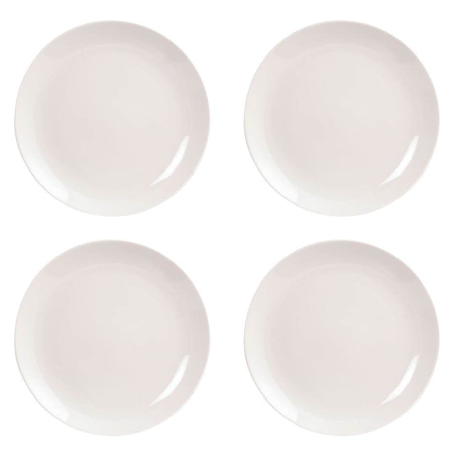 Fairmont & Main Coupe Dinner Plates - Arctic (Set Of 4) ARC01C - liquidation.store