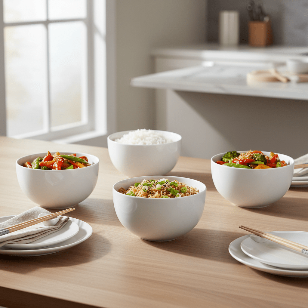 Fairmont & Main Coupe Rice Bowls - Arctic (Set of 6) ARC62C - liquidation.store