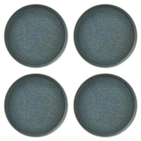 Thumbnail for Fairmont & Main Deep Plate 26.2cm - Raw Ocean Blue (Set of 4) RWB02 - liquidation.store