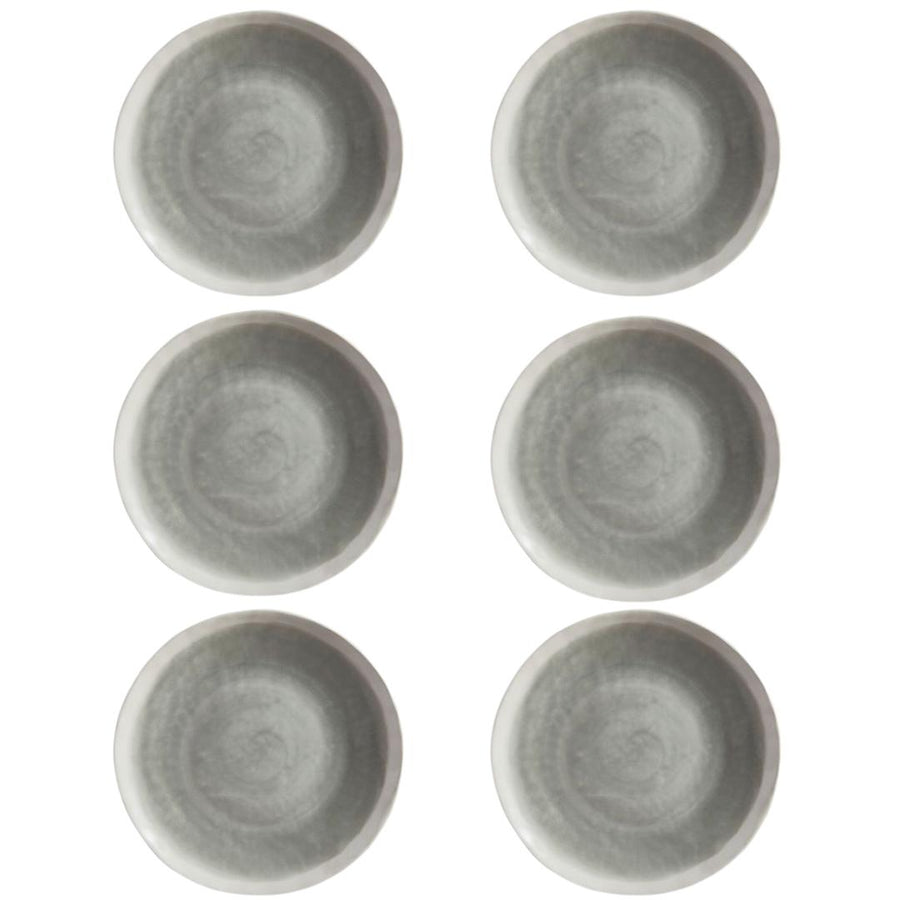 Fairmont & Main Dessert Plates 21cm - Dove Grey (Set of 6) - liquidation.store