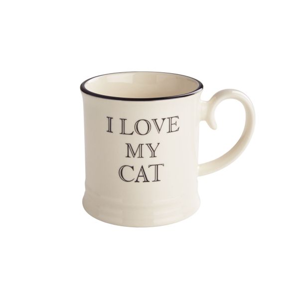 Fairmont & Main I Love My Cat - Tankard Mug - liquidation.store