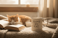 Thumbnail for Fairmont & Main I Love My Cat - Tankard Mug - liquidation.store