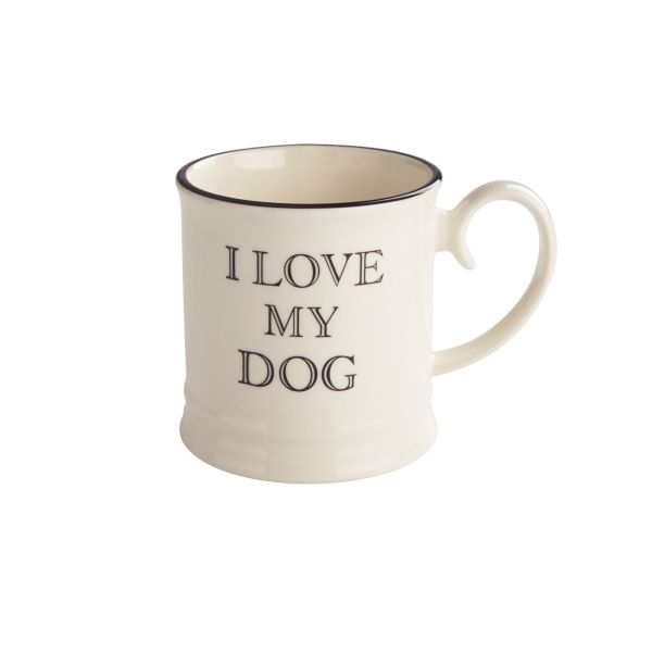 Fairmont & Main I Love My Dog - Tankard Mug - liquidation.store