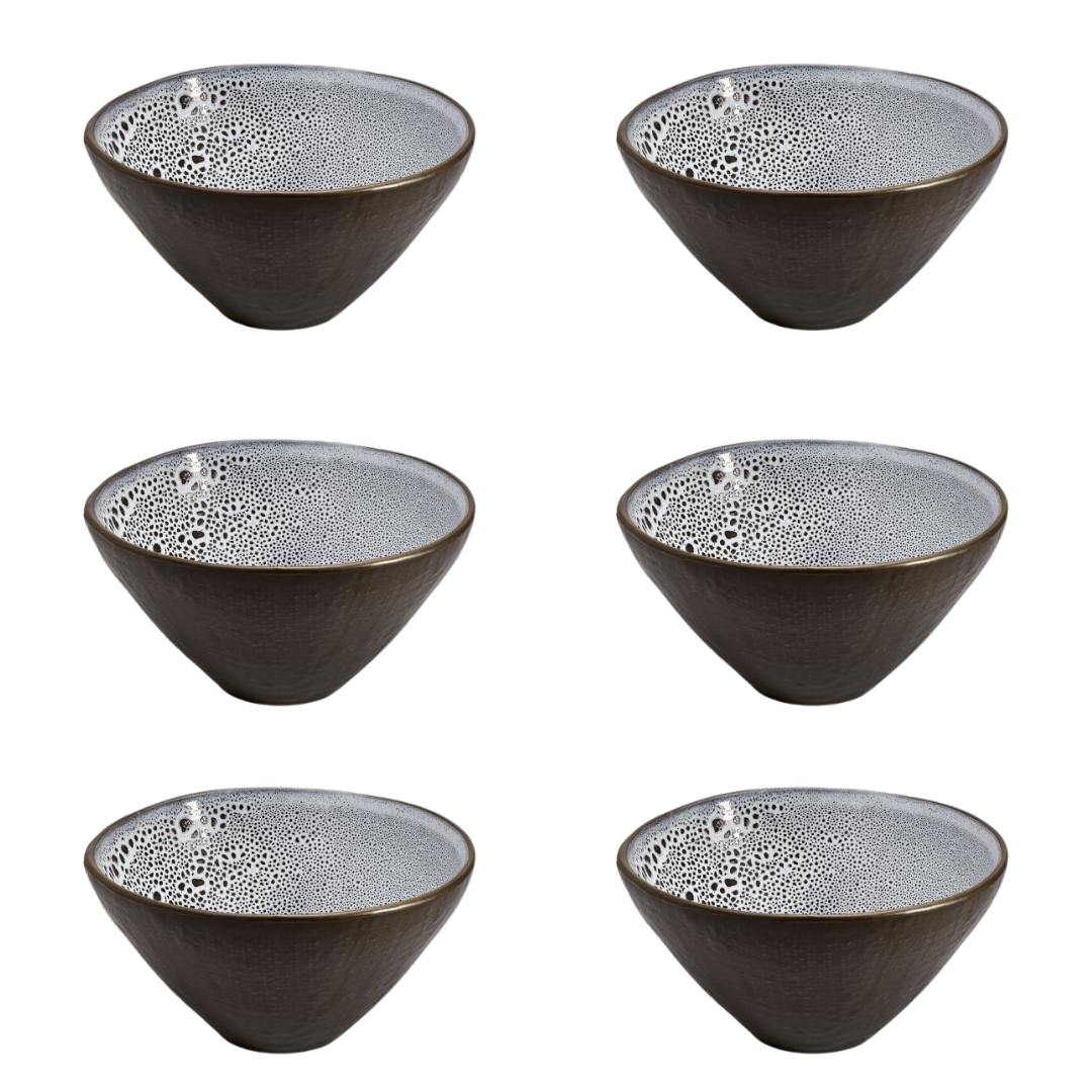 Fairmont & Main Lava Rice/Noodle Bowls - 16cm (Set of 6) - liquidation.store