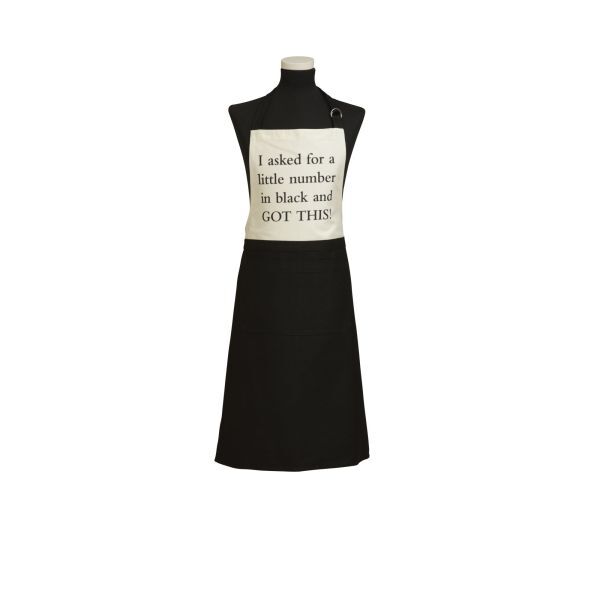 Fairmont & Main Little number in black - Apron - liquidation.store