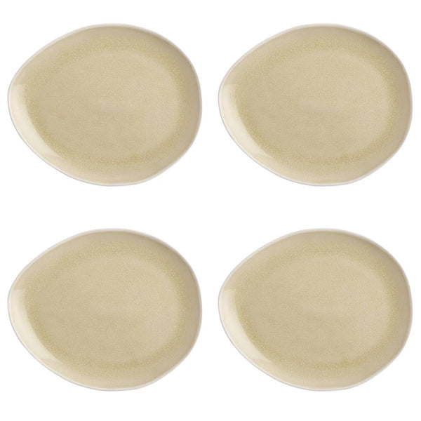 Fairmont & Main Medium Plates - Vie Naturelle Cream (Set of 4) - liquidation.store