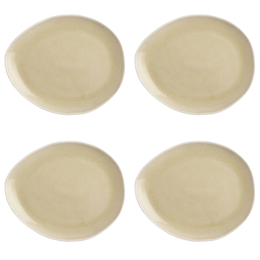 Fairmont & Main Medium Plates - Vie Naturelle Cream (Set of 4) - liquidation.store