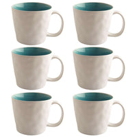 Fairmont & Main Mugs - Vie Naturelle Turquoise (6 Pack) VET 38 - liquidation.store