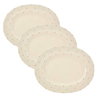 Fairmont & Main Oval Platter - Little Red Dot (Set of 3) - liquidation.store