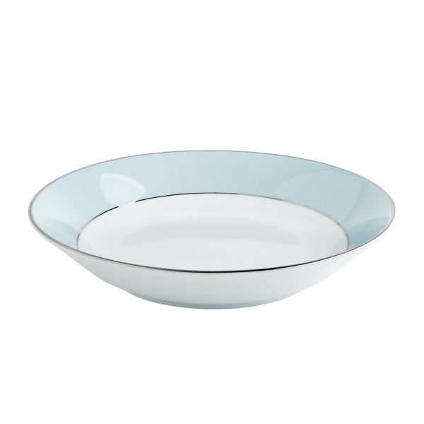 Fairmont & Main Pasta Bowls - Blue/White Cheltenham (4 Pack) CH15 - liquidation.store