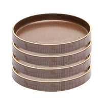 Thumbnail for Fairmont & Main Raw Earth Dishes 18.5cm RWE07 - Set of 4 (Mocha) - liquidation.store