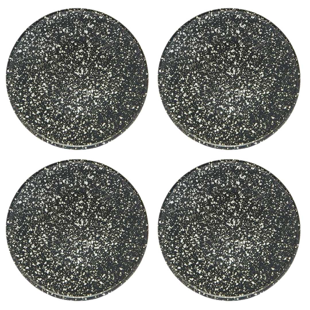 Fairmont & Main Raw Plates 21cm Marble (Set of 4) RWM03 - liquidation.store