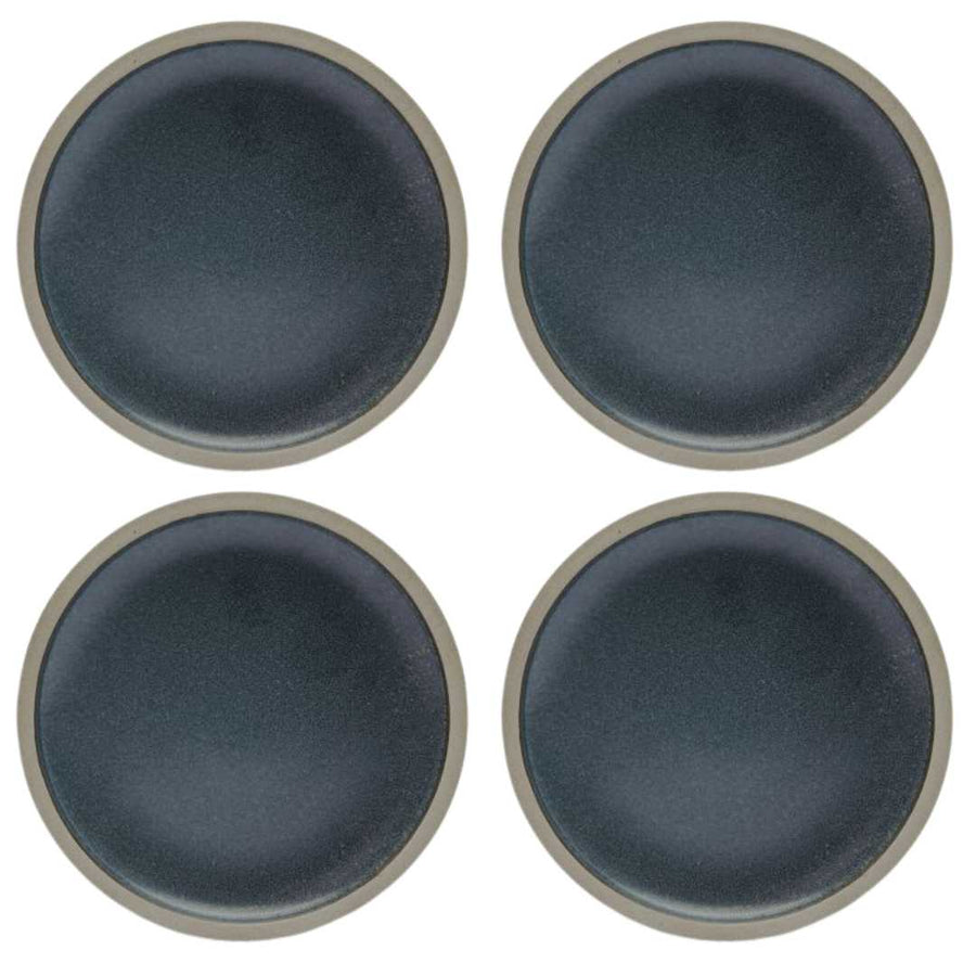 Fairmont & Main Raw Plates 21cm Ocean (Set of 4) RWO03 - liquidation.store
