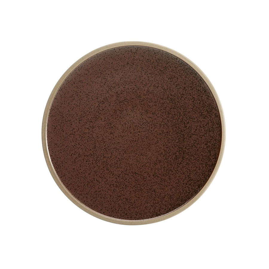 Fairmont & Main Raw Plates in Mocha - 21cm (Pack of 4) - liquidation.store