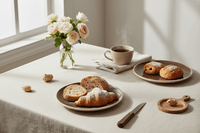 Thumbnail for Fairmont & Main Raw Plates in Mocha - 21cm (Pack of 4) RWE03 - liquidation.store