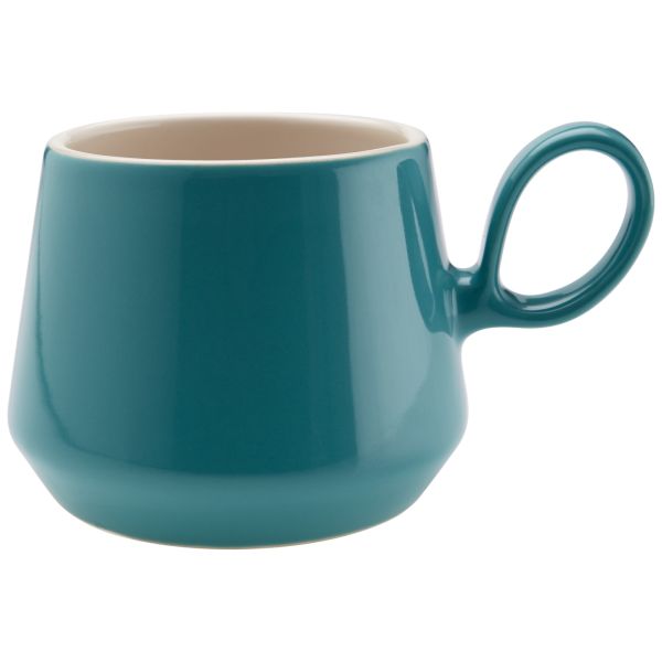 Fairmont & Main Sea Green Mugs - Retro Flared (Set of 4) RT38SG - liquidation.store