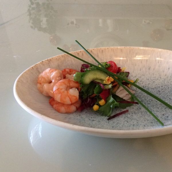 Fairmont & Main Soup/Pasta Bowls - Blue - Grey Speckled (Set of 4) - liquidation.store