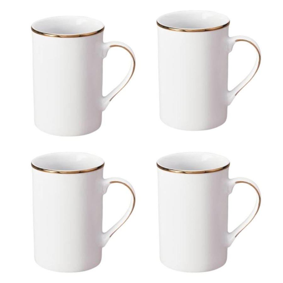Fairmont & Main Tea/Coffee Mugs - Eternal Gold (Set of 4) ETG38 - liquidation.store