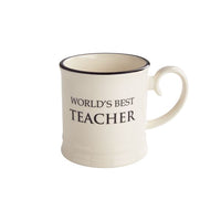 Thumbnail for Fairmont & Main World's Best Teacher - Tankard Mug - liquidation.store